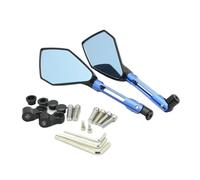 Universal Motorcycle Mirrors Aluminium Rearview Mirror Has A Large Glass Lens For Ho&nda For Hornet CB650R For Ya&maha FZ6 FZ8 MT07 MT09 Side Mirrorss