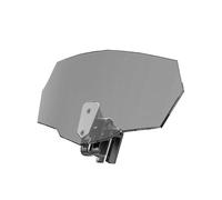 Universal Motorcycle Mopeds Risen Clip On Windscreen Windshield Extension Spoiler Air Deflector,Motorcycle Windshield