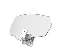 Universal Motorcycle Mopeds Risen Clip On Windscreen Windshield Extension Spoiler Air Deflector,Motorcycle Windshield