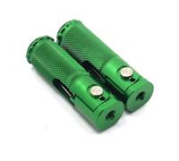 Universal Motorcycle Motorbike Folding Foot Pegs Rear Set Rest Racing Replacement Upgrade Modified Motocross Accessories Motorcycle pedal(Green)