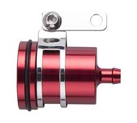 Universal Motorcycle Oil Cup Front & Rear Brake Fluid Reservoir Compatible with Kawasaki Z650 Z750 Z900 Z1000,Red