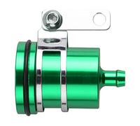 Universal Motorcycle Oil Cup Front & Rear Brake Fluid Reservoir Compatible with Kawasaki Z650 Z750 Z900 Z1000,Green