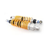 Universal Motorcycle Part 1 Pair Rear Shock Absorbers Aluminium Solid Steel Gold Fit For Suzuki