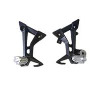 Universal Motorcycle Rear Foot Pegs Rest Pedal Pads Foot Bracket Footrest Footrests