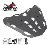 Universal Motorcycle Rear Luggage Rack Compatible with Ducati Multistrada mts 950 1200 1260 2015-2021 CNC Alloy Cargo Carrier Top Box Holder Support Bracket Shelf Holder Accessories