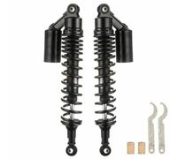 Universal Motorcycle Rear Suspension 15. 75 Inch 400mm Round Air Fork Shocks Absorber Compatible With ATV And Similar Models