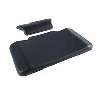 Universal Motorcycle Rear Trunk Backrest Pad, 3cm Thick PU Leather Luggage Box Back Cushion, Soft Damping Back Rest Pad for Motorbike