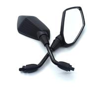 Universal Motorcycle Rearview Mirror 8mm 10mm Mirrors For MV Agusta Turismo Veloce 800,Brutale Dragster 1078RR(Black A)