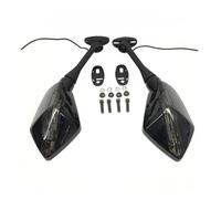 Universal Motorcycle Rearview Mirrors Turn Light Side For Fz6 Fz1 R7
