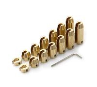 Universal Motorcycle Reusable Brass Wheel Spoke Balance Weights Refill for Super Motor,Dual Sport,Metric Cruisers,Vintage,etc (14)