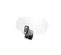 Universal Motorcycle Risen Clip On Windscreen Windshield Extension Spoiler Air Deflector For R1200GS Windscreen(Color-C-Black Bracket)