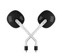 Universal Motorcycle Scooter Aluminum Alloy Handlebar Collapsible Round Shape Rearview Side Mirror Base Modified Accessories Rearviews Sides Mirrors