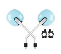 Universal Motorcycle Scooter Aluminum Alloy Handlebar Collapsible Round Shape Rearview Side Mirror Base Modified Accessories Rearviews Sides Mirrors