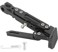 Universal Motorcycle Side Stand Adjustable Kickstand Support CNC Precision Engineered Reliable Performance Long Lasting Maintenance Replacement Off-Road Racing Workshop Repair