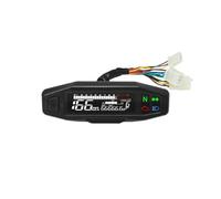Universal Motorcycle Speedometer Dashboard Oil Gauge Tachometer Digital Meters Sensor Set Odometer For KR200 GPS Speedometer(Only meter)