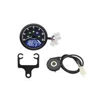 Universal Motorcycle Speedometer Dashboard Panel Digital Display Speed MPH Km/h Tachometer Fuel For Ho&n&da For Ya&maha