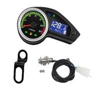 Universal Motorcycle Speedometer Digital Dash With 12000RPM Taachometer Odometer Fuel For Brazil For GY200 For All 12V Speedometer(With Z Bracket)