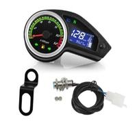 Universal Motorcycle Speedometer Digital Dash With 12000RPM Taachometer Odometer Fuel For GY200 For All 12V