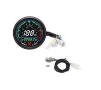 Universal Motorcycle Speedometer Digital Gauge Odometer With Display Tacho Meter Indicator Dashboard For 12V Motorcycles(Gauge with Sensor)