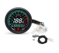 Universal Motorcycle Speedometer Digital Moto Dashboard Panel Tachometer Hour Counter For Ka&wasaki Z800