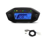 Universal Motorcycle Speedometer Digital Panel Meter Display Tachometer Speed Odometer Fuel Level Water Temp For 2,4 Cylinder