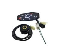 Universal Motorcycle Speedometer Moto Dashboard Oil Gauge Digital Meters Sensor Set Tachometer Odometer For Russian KR200