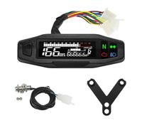 Universal Motorcycle Speedometer Moto Dashboard Oil Gauge Tachometer Digital Meters Sensor Set Odometer For Russian For KR200 Odometer(Type V)