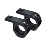 Universal Motorcycle Sponge Clamp Brackets 32mm Auxiliary Light Bracket Mount Kit Fit for MOT Fog Accessories Fog Light Bracket Light Tube Clamp(2PCS)