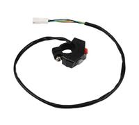 Universal Motorcycle Start Stop Switch Button Compatible With EXC XC XCW EXCF SX SXF 125-500cc Bikes Two Function Control For Motorbike Accessories(Dark Grey)