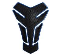 Universal Motorcycle Tank Pad Protector Sticker 3d Decal For Victory Tank Decal(Blue)