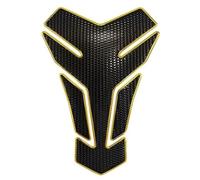 Universal Motorcycle Tank Pad Protector Sticker 3d Decal For Victory Tank Decal(Gold)