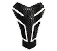 Universal Motorcycle Tank Pad Protector Sticker 3d Decal For Victory Tank Decal(Silver)