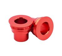 Universal Motorcycle Wheel Hub Spacer Fits EXC EXCF EXCW XCW XCFW 125-530 2008-2023 Models Compatible With EC250 EC300 EC350 Front Rear Wheel(Red Rear)