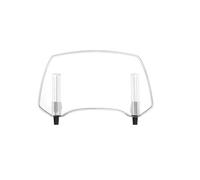 Universal Motorcycle Wind Deflector Windshield Clamp-On Windscreen Extension For Canam For Spyder For F3-S For Klr-650 For F3T Windscreen(Small Clear)
