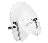 Universal Motorcycle Windscreen - Adjustable Wind Deflector for 22-25mm Handlebar Fit for , More