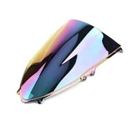 Universal Motorcycle Windscreen For Ducati Panigale 1199 899 1199S 1199R 2011 2012 2013 2014-2017 Motorcycle Windshield Windscreen Fairing Black Wind Deflector(Iridium)