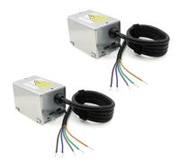 Universal Motorised Zone Valve Head Replacement 2 Port 22mm or 28mm Can Replace V4043H1056 V4043H1106 V4043C1156 V4043H1007 V4043H1080 (2 Heads)