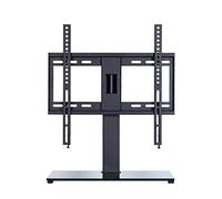 Universal Mount, Height Adjustable Table Top, Tabletop TV Base with Adjustable Left and Right Holes, Fits 32-60 Inch Low Profile TVs
