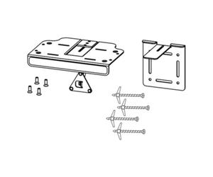 Universal mounting bracket for EagleEye IV camera A universal mounting bracket, allowing you to mount your Polycom device.