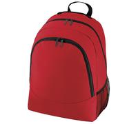 Universal Multipurpose Backpack Rucksack Bag (18 Litres) Pack of 2 Bagbase Red One Size