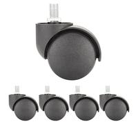 Universal Mute Caster 50KG Wheel 2 Inch Replacement Office Chair Swivel Rollers 360 Degree Wheels Furniture Hardware 2Pcs Casters
