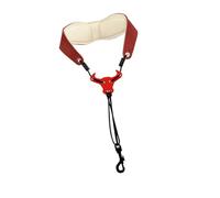 Universal Neck Strap For Saxophone And Electric Blowpipe Neck Strap For Alto Saxophone Treble Saxophone Tenor Saxophone Saxophone Parts(Red)