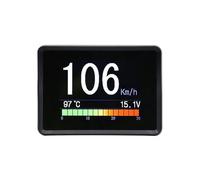 Universal New Car Head Up Display Speedometer OBD Vehicle Speed Fuel Consumption Water Temperature Voltage Overspeed Alarm