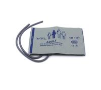 Universal NIBP Cuff, 27-35 cm Dual Tubes Reusable Nylon Gray Brown Replacement Blood Pressure Cuff, No BP Connector
