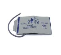 Universal NIBP Cuff, 27-35 cm SingleTubes Reusable Nylon Gray Brown Replacement Blood Pressure Cuff, No BP Connector