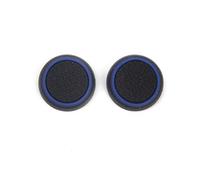 Universal Non-Glow Dual-Color Blue Silicone Key Caps for PS4 PS3 PS2 Xbox One Xbox 360 Controller (1 Pair)