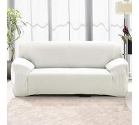 Universal Non-Slip Stretch Sofa Cover - Modern Solid Color All-Inclusive Couch Cover for 1/2/3/4 Seater Loveseat Settee - Durable Furniture Protector for Pets and Kids