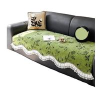 Universal NonSlip Sofa Cover Special Shaped Cushion for All Seasons Green 90x210cmPerfect Fit for OnePiece Furniture Protection
