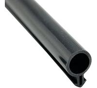 Universal O-Shape Sealing Strip, Door Window Silicon Rubber Sealing Strip, Self-Adhesive Door Window Seal Draft Stopper, Hollow Bulb Barb Tubular Gasket Weather Stripping (Length: 5m, Big O/ 10MM)