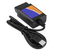 Universal OBD2 Scanner,Universal Compatibility OBD2 Diagnostic Cable USB Interface V1.5 for Car Owners Mechanics DIY Auto Repair Fault Diagnosis
